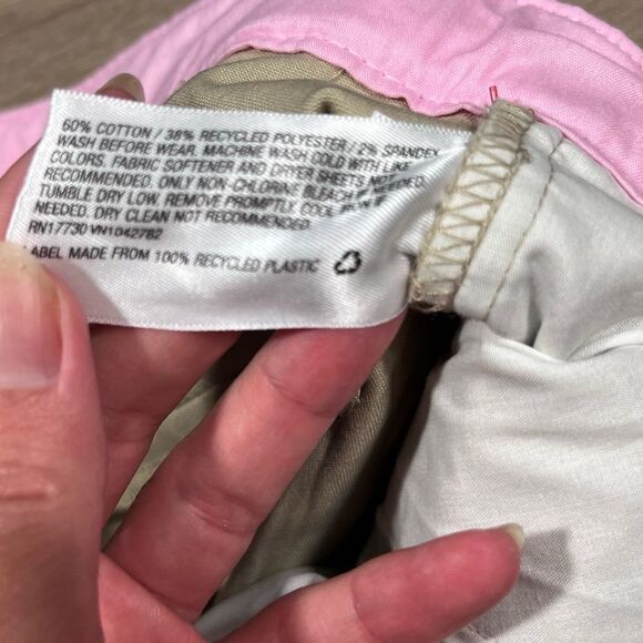 Cat & Jack Girls Khaki School Uniform Straight Leg Pants 12 Plus - Picture 5 of 8